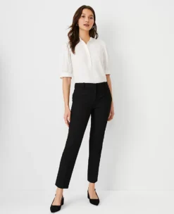 The Eva Ankle Pant In Bi-Stretch -Ann Taylor Store 494879 2222 ALT2