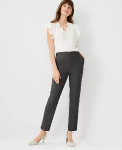 The Side Zip Eva Ankle Pant In Bi-Stretch 5 The Side Zip Eva Ankle Pant In Bi-Stretch -Ann Taylor Store 495634 6086 ALT2