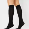 Premium Comfort Knee High Socks - Versatile Opaque Legwear