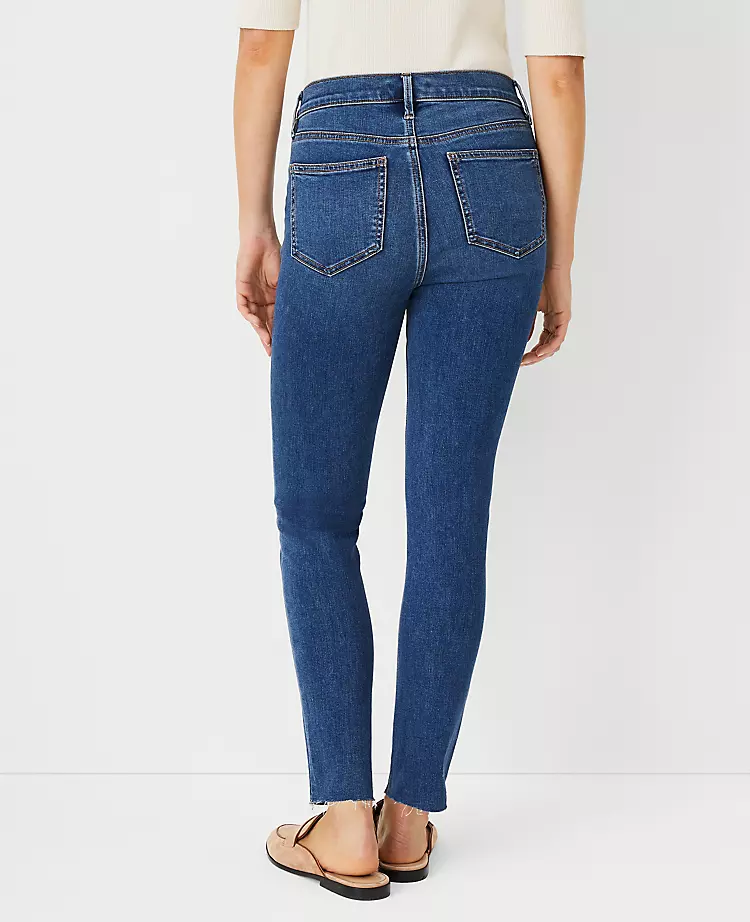 Sculpting Mid-Rise Skinny Jeans in Mid Stone Wash - Flattering Performance Stretch 2 Sculpting Mid-Rise Skinny Jeans in Mid Stone Wash - Flattering Performance Stretch - Image 2