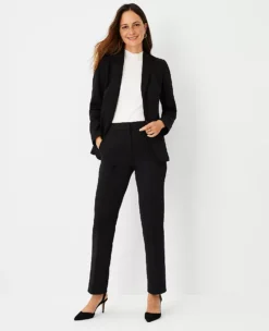 The Pintucked Sophia Straight Leg Pant In Double Knit -Ann Taylor Store 572456 2222 ALT2