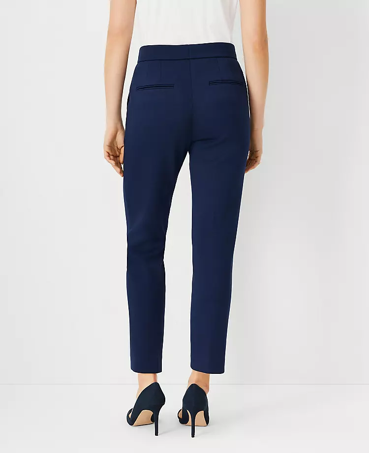 The Eva Ankle Pant In Double Knit 2 The Eva Ankle Pant In Double Knit - Image 2
