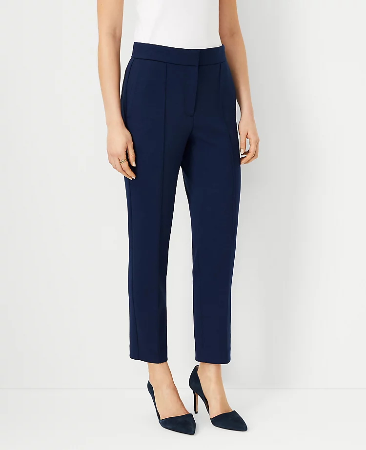 The Eva Ankle Pant In Double Knit 3 The Eva Ankle Pant In Double Knit - Image 3