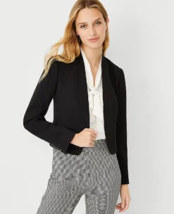 The Cutaway Blazer In Double Knit
