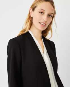 The Cutaway Blazer In Double Knit -Ann Taylor Store 592547 2222 ALT2