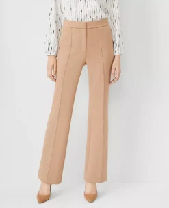 The Pintucked Trouser Pant In Double Knit 5 The Pintucked Trouser Pant In Double Knit -Ann Taylor Store 595860 5051 ALT2