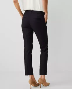 Petite Slim Ankle Pants - Eva Tailored Navy Crop 5 Petite Slim Ankle Pants - Eva Tailored Navy Crop -Ann Taylor Store 596470 2158 ALT2