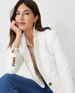 The Hutton Blazer In Tweed 6 The Hutton Blazer In Tweed -Ann Taylor Store 602436 9192 ALT2