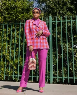 Modern Plaid Double Breasted Longline Blazer 17 Modern Plaid Double Breasted Longline Blazer -Ann Taylor Store 602457 8581 MKTG6