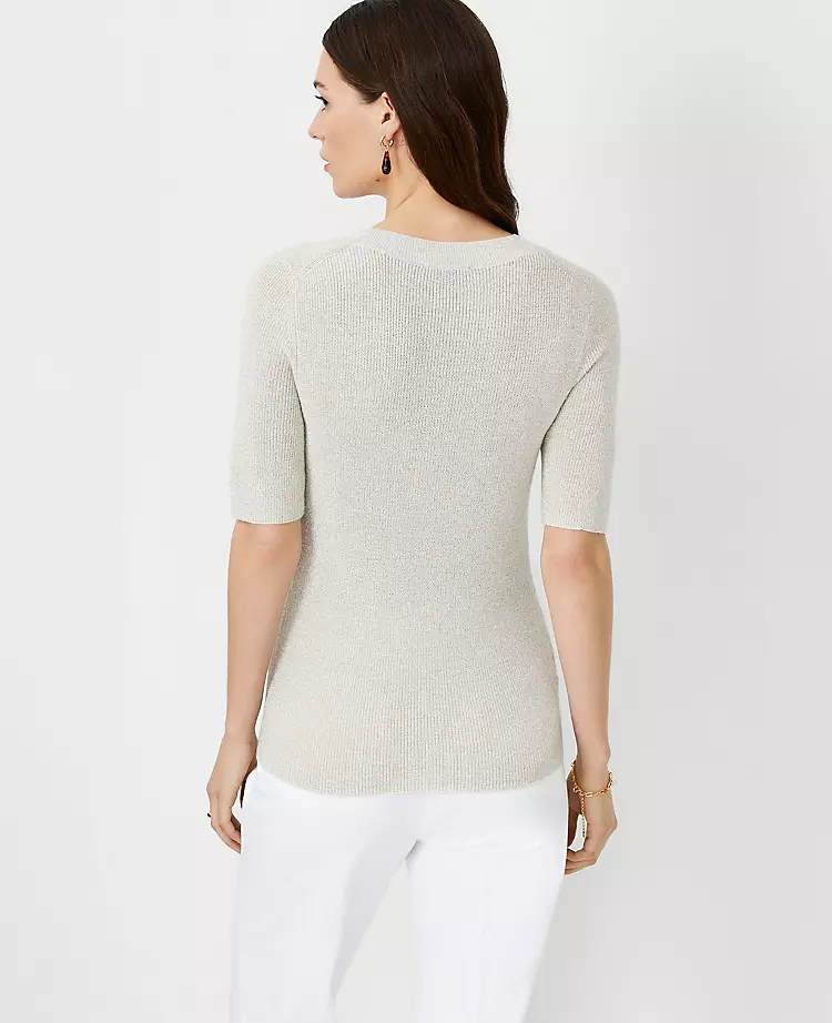 Shimmer Sweater Tee 2 Shimmer Sweater Tee - Image 2