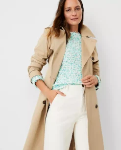 Shimmer Textured Tweed Sweater -Ann Taylor Store 602597 2438 ALT2