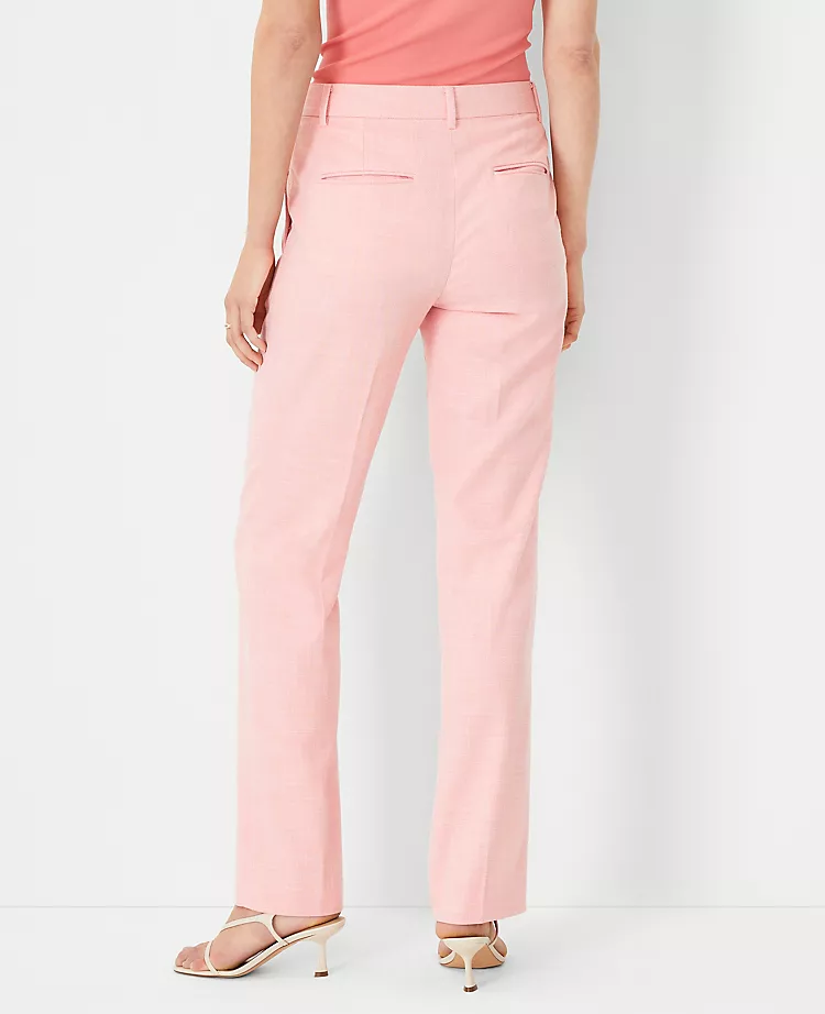 The Sophia Straight Pant In Texture 2 The Sophia Straight Pant In Texture - Image 2