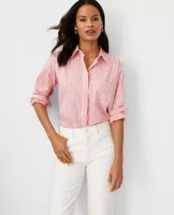 Stripe Oversized Shirt