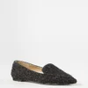 Elegant Tweed Pointed Toe Flats with Padded Comfort Footbed