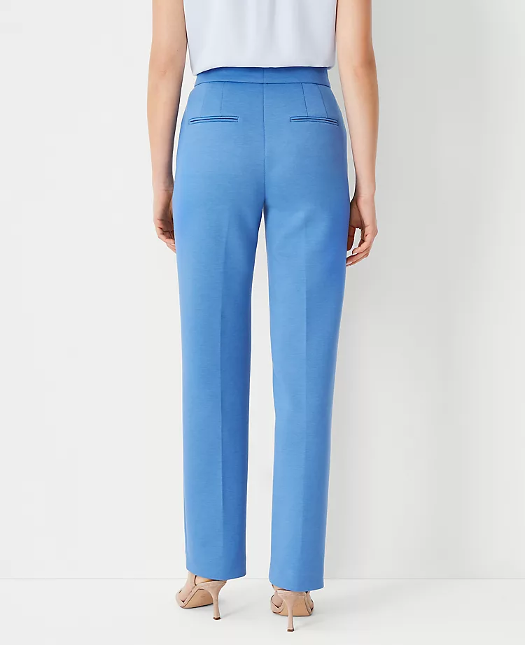 The Sophia Straight Pant In Double Knit 2 The Sophia Straight Pant In Double Knit - Image 2