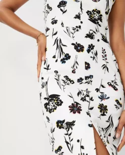 Floral Double V Sheath Dress 5 Floral Double V Sheath Dress -Ann Taylor Store 603782 9192 ALT2