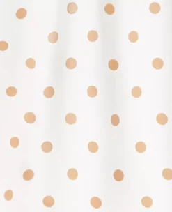 Polka Dot Drop Shoulder Popover -Ann Taylor Store 606842 9192 ALT3