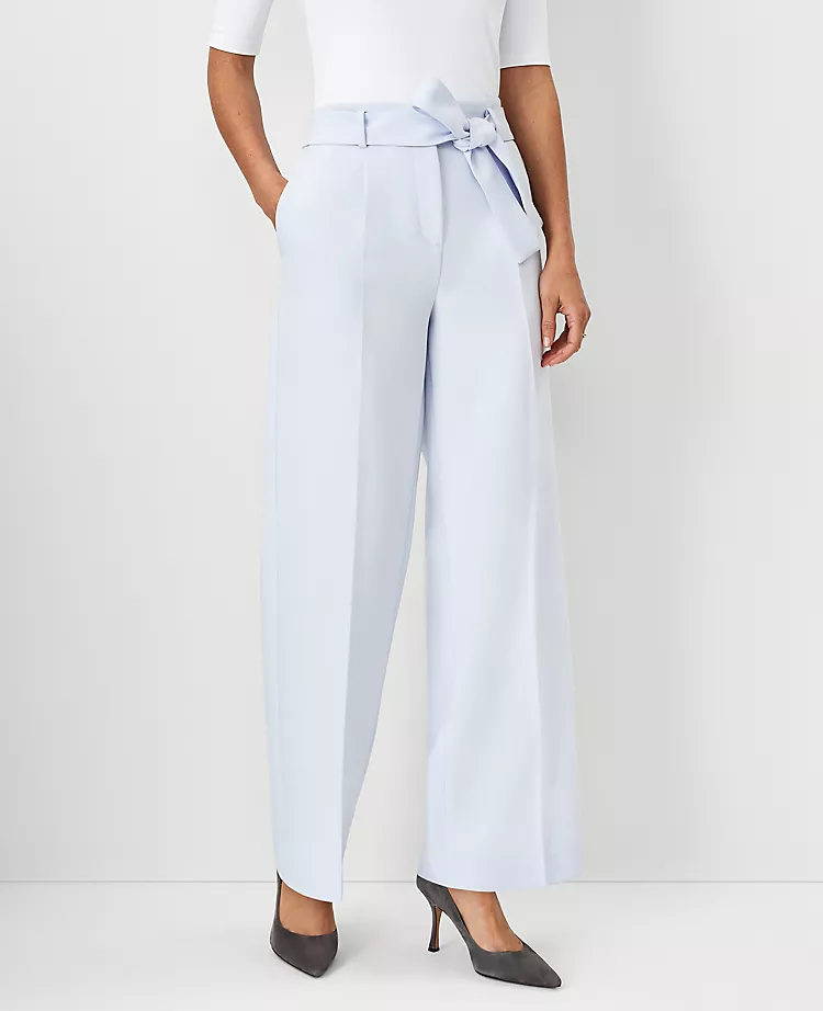 The Tie Waist Wide Leg Pant 1 The Tie Waist Wide Leg Pant