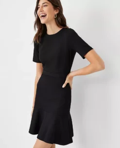 Flounce Flare Dress 5 Flounce Flare Dress -Ann Taylor Store 607552 2222 ALT2