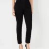 The Eva Ankle Pant In Knit Twill - Curvy Fit