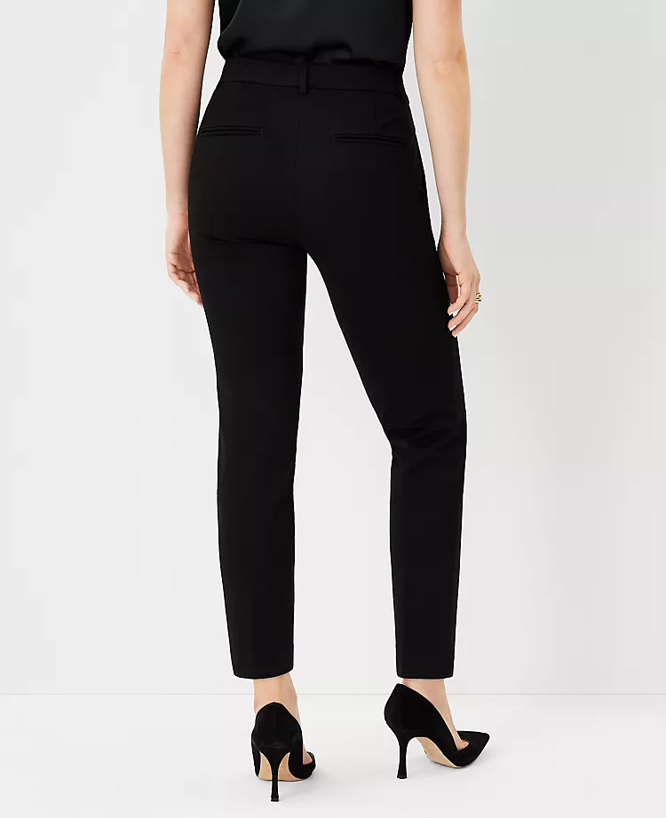 The Eva Ankle Pant In Knit Twill - Curvy Fit 2 The Eva Ankle Pant In Knit Twill - Curvy Fit - Image 2