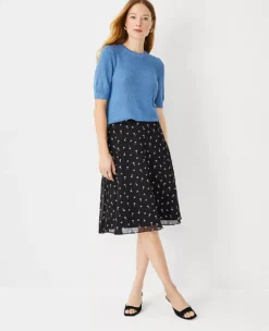 Floral Circle Skirt -Ann Taylor Store 607714 2222 ALT2