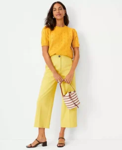 Striped Raffia Bucket Bag with Drawstring Closure 5 Striped Raffia Bucket Bag with Drawstring Closure -Ann Taylor Store 608192 9129 ALT2