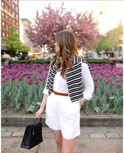 Crochet Stitch Boatneck Sweater -Ann Taylor Store 610003 2222 MKTG1