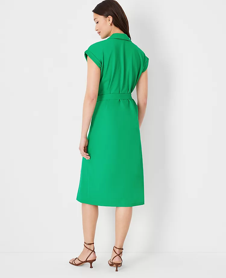 Cap Sleeve Pocket Shirtdress 2 Cap Sleeve Pocket Shirtdress - Image 2