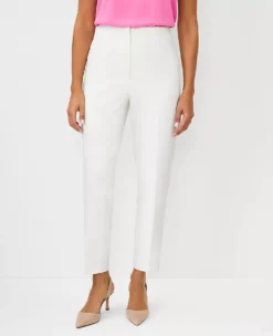 The Lana Curvy Fit Slim Pant - High Rise Ankle Length Trousers