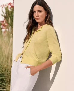 Linen Blend Ann Cardigan 5 Linen Blend Ann Cardigan -Ann Taylor Store 611747 1782 MKTG1