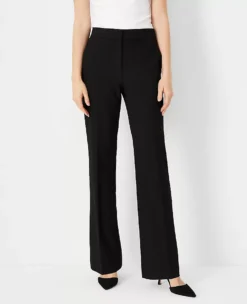 Women's High Rise Seasonless Stretch Trouser - Core Black