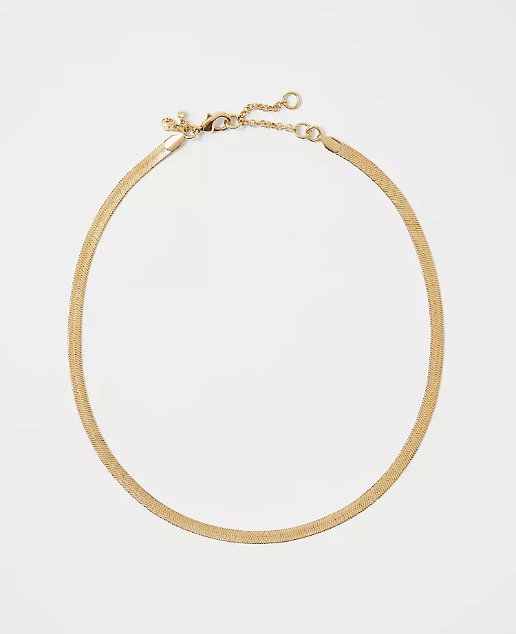 Sleek 17-Inch Snake Chain Necklace with 2-Inch Extender 1 Sleek 17-Inch Snake Chain Necklace with 2-Inch Extender