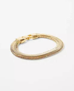 Chunky Snake Chain Bracelet - Sleek Bold Statement Jewelry