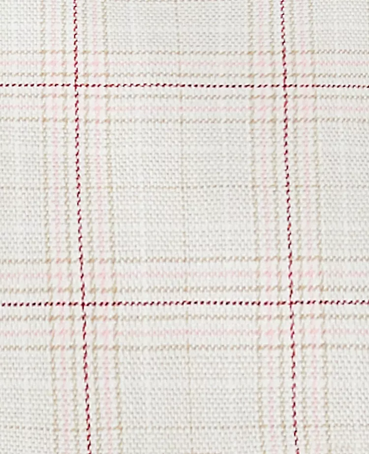 The Belted V-Neck Sheath Dress In Plaid 4 The Belted V-Neck Sheath Dress In Plaid - Image 4