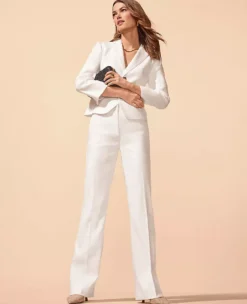 The Trouser Pant In Linen Blend 5 The Trouser Pant In Linen Blend -Ann Taylor Store 613349 9000 MKTG1