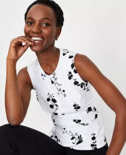 Floral Asymmetrical Shell