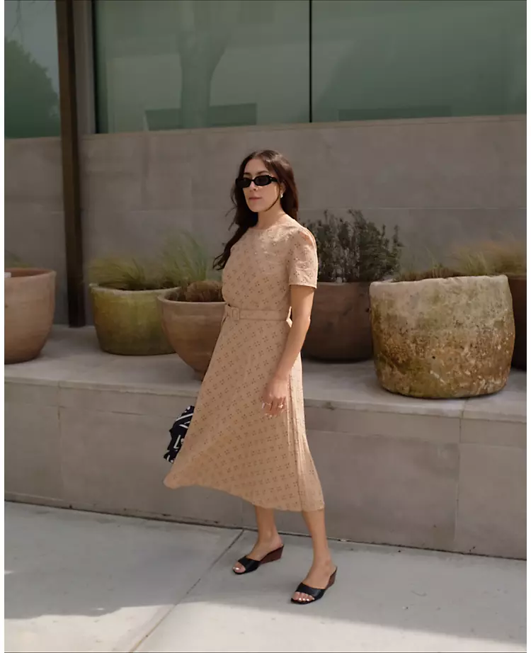 Women's Genuine Leather Low Wedge Slide Sandals - Open Toe Comfort 3 Women's Genuine Leather Low Wedge Slide Sandals - Open Toe Comfort - Image 3