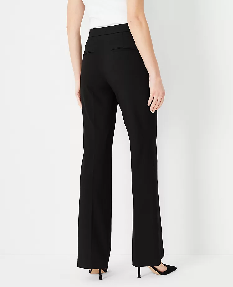 Petite Seasonless Stretch High Waisted Trouser Pants for Work 2 Petite Seasonless Stretch High Waisted Trouser Pants for Work - Image 2