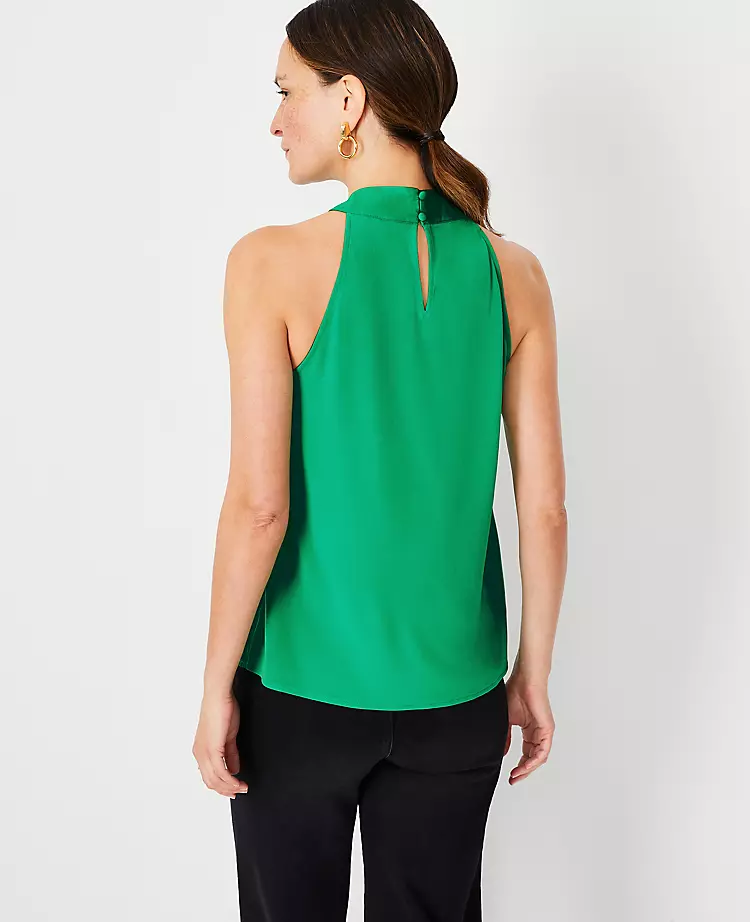 Shimmer Draped Halter Top 2 Shimmer Draped Halter Top - Image 2