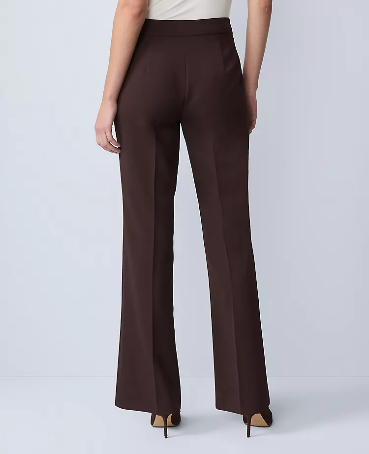 Ann Taylor The Trouser Pant in Fluid Crepe - Pure Chocolate 3 Ann Taylor The Trouser Pant in Fluid Crepe - Pure Chocolate - Image 3