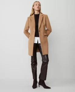 Chesterfield Coat Perfect Camel 7 Chesterfield Coat Perfect Camel -Ann Taylor Store 836739 7703 ALT2