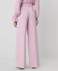 The Perfect Wide-Leg Pant Dusted Orchid -Ann Taylor Store 836904 8506 ALT2