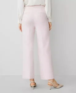 Pink High Rise Straight Leg Ankle Pants for Women - The Grace 5 Pink High Rise Straight Leg Ankle Pants for Women - The Grace -Ann Taylor Store 843143 019565 ALT2