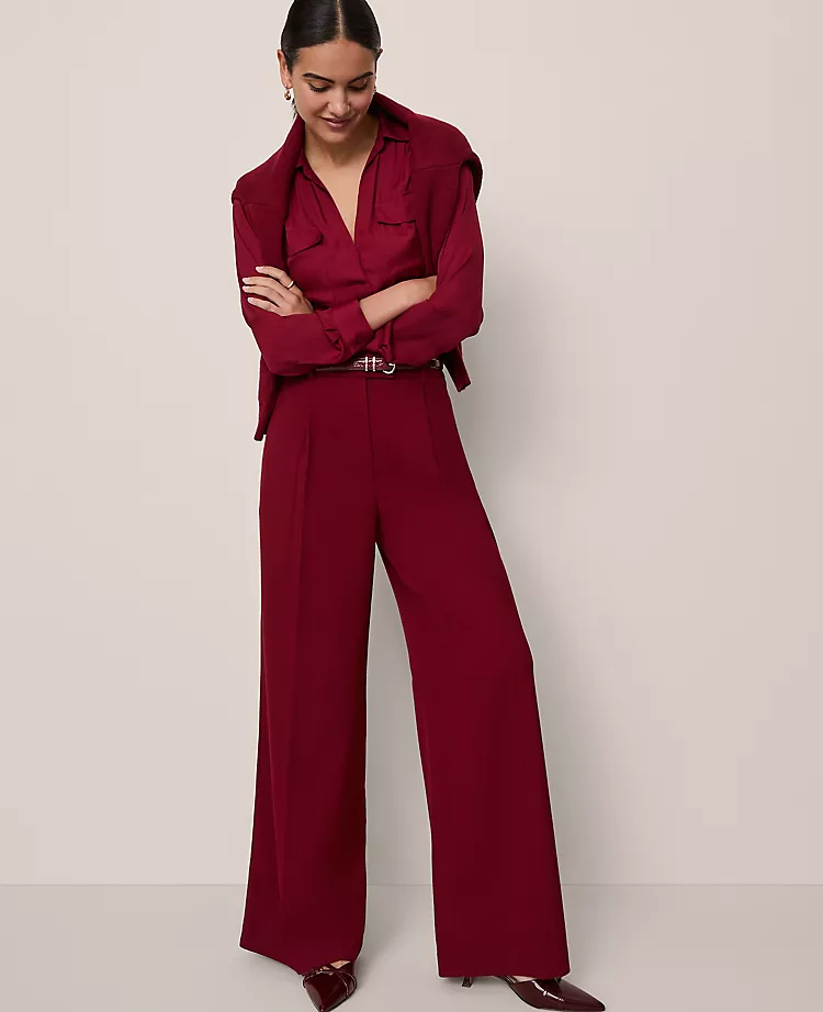 The Statement Palazzo Pant Cherry Pie 2 The Statement Palazzo Pant Cherry Pie - Image 2