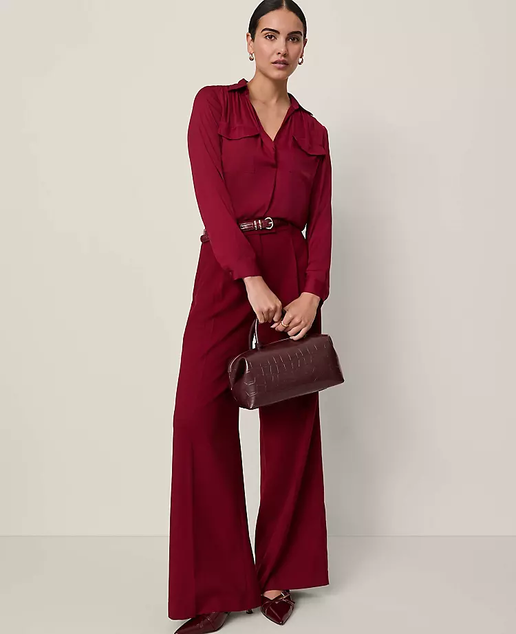 The Statement Palazzo Pant Cherry Pie 5 The Statement Palazzo Pant Cherry Pie - Image 5