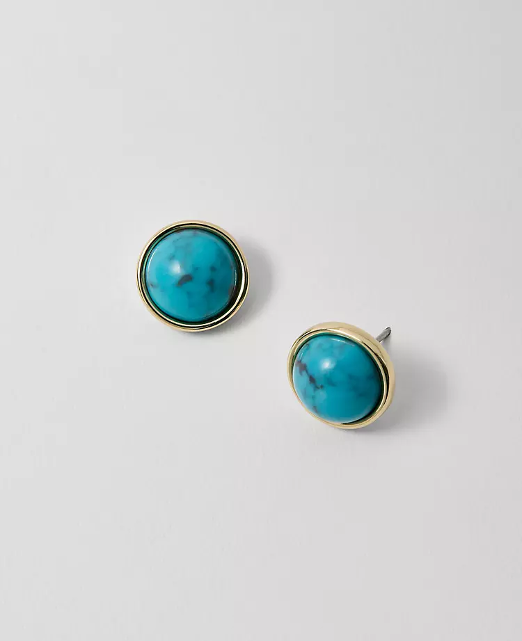 Vibrant Turquoise Ocean Stud Earrings for Effortless Glamour 1 Vibrant Turquoise Ocean Stud Earrings for Effortless Glamour