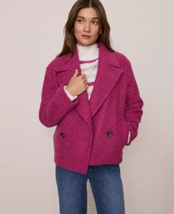 Ann Taylor Weekend Petite Short Trench Coat - Strawberry Shortcake