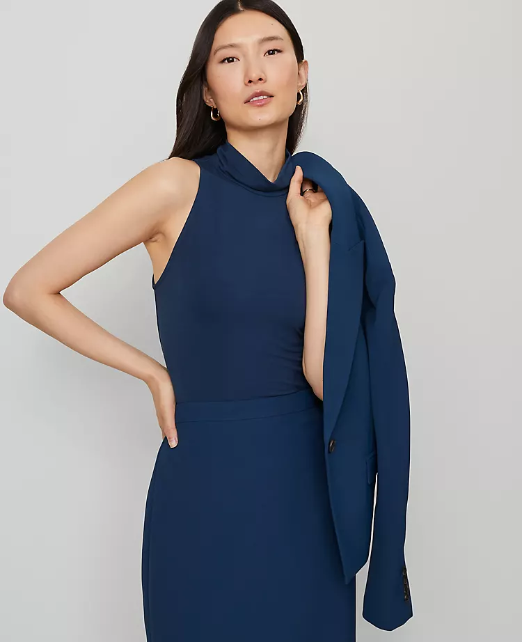 Mock Neck Top Moonlit Backdrop 1 Mock Neck Top Moonlit Backdrop