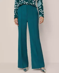 The Margot Pant — Curvy Fit Deep Atlantic Teal